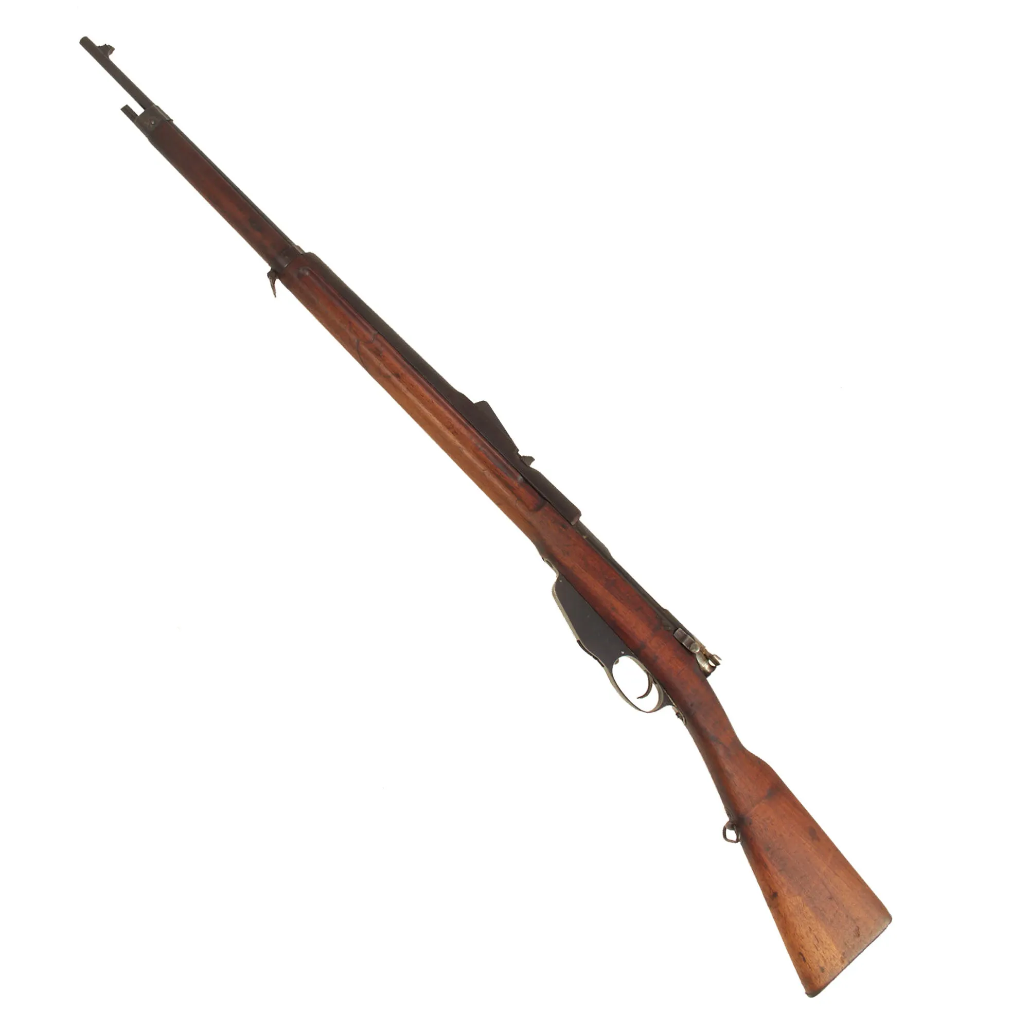 Original Dutch Pre-WWI Geweer M. 95 Mannlicher Rifle by ŒWG Steyr Converted to K.S.O. .22 Trainer - Serial 8357C - Dated 1896