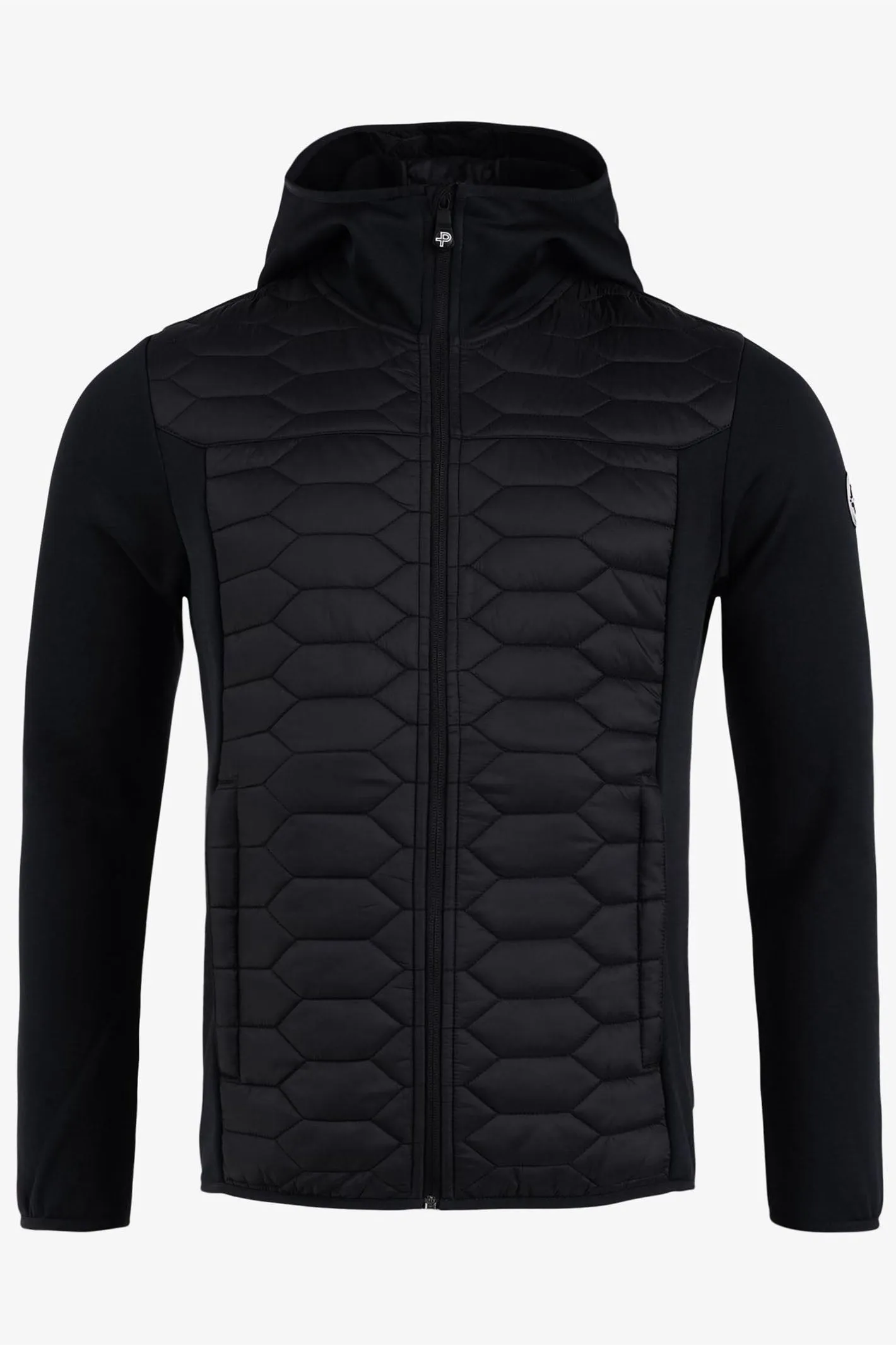 Pelle P Coat W Levo Quilted Zip Ink Black PP4226-0996