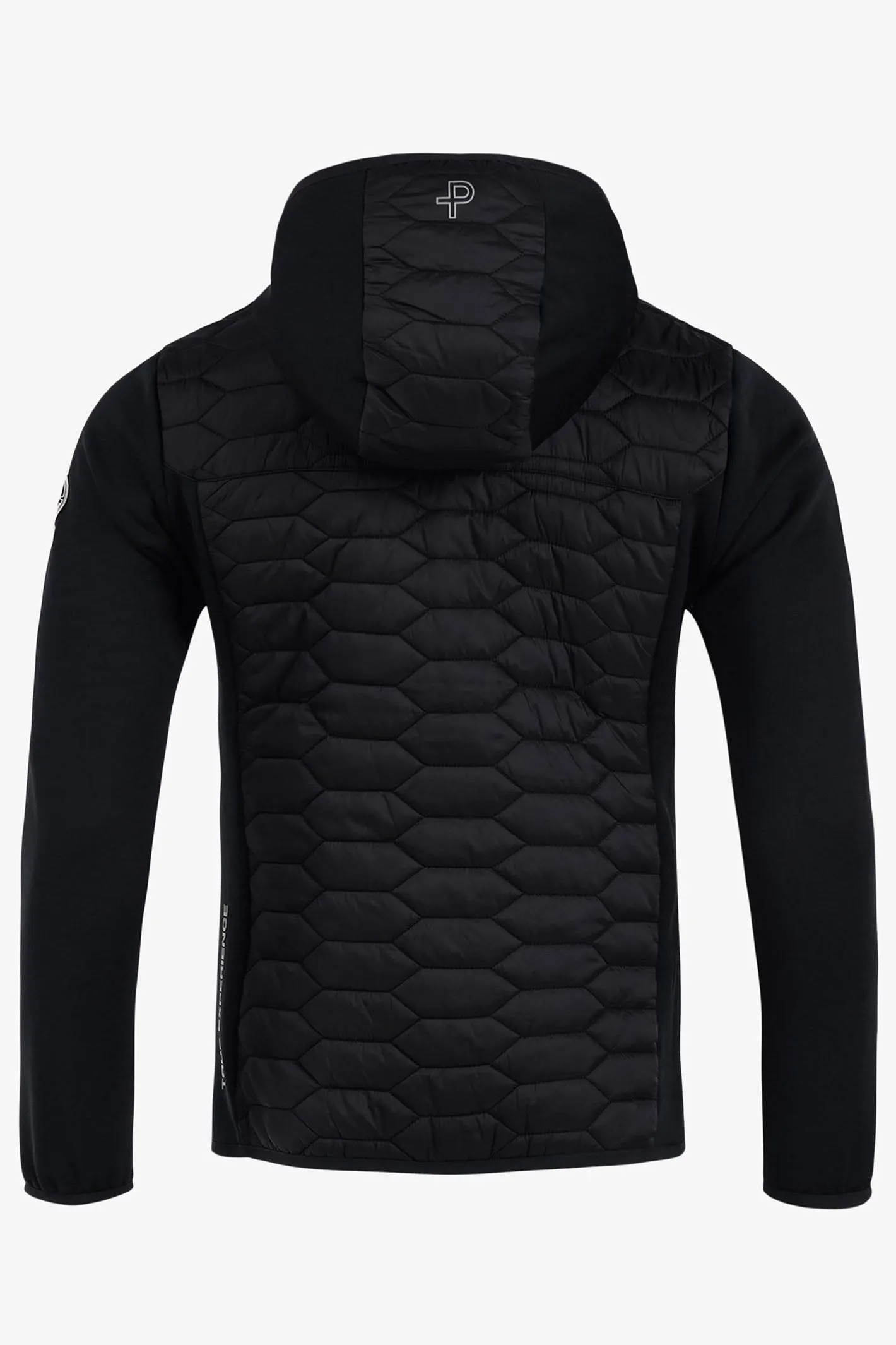 Pelle P Coat W Levo Quilted Zip Ink Black PP4226-0996