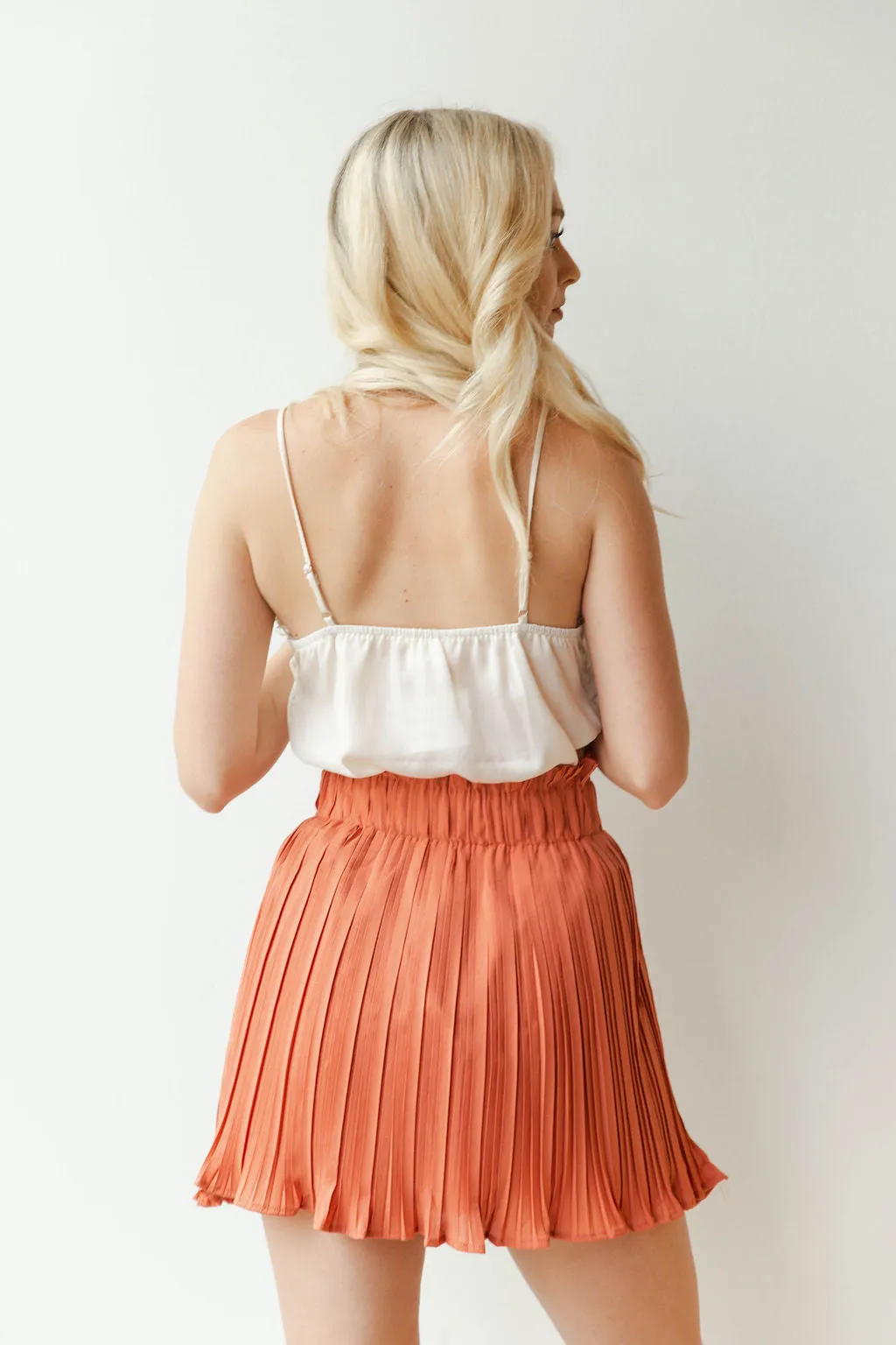 perfectly pleated skirt