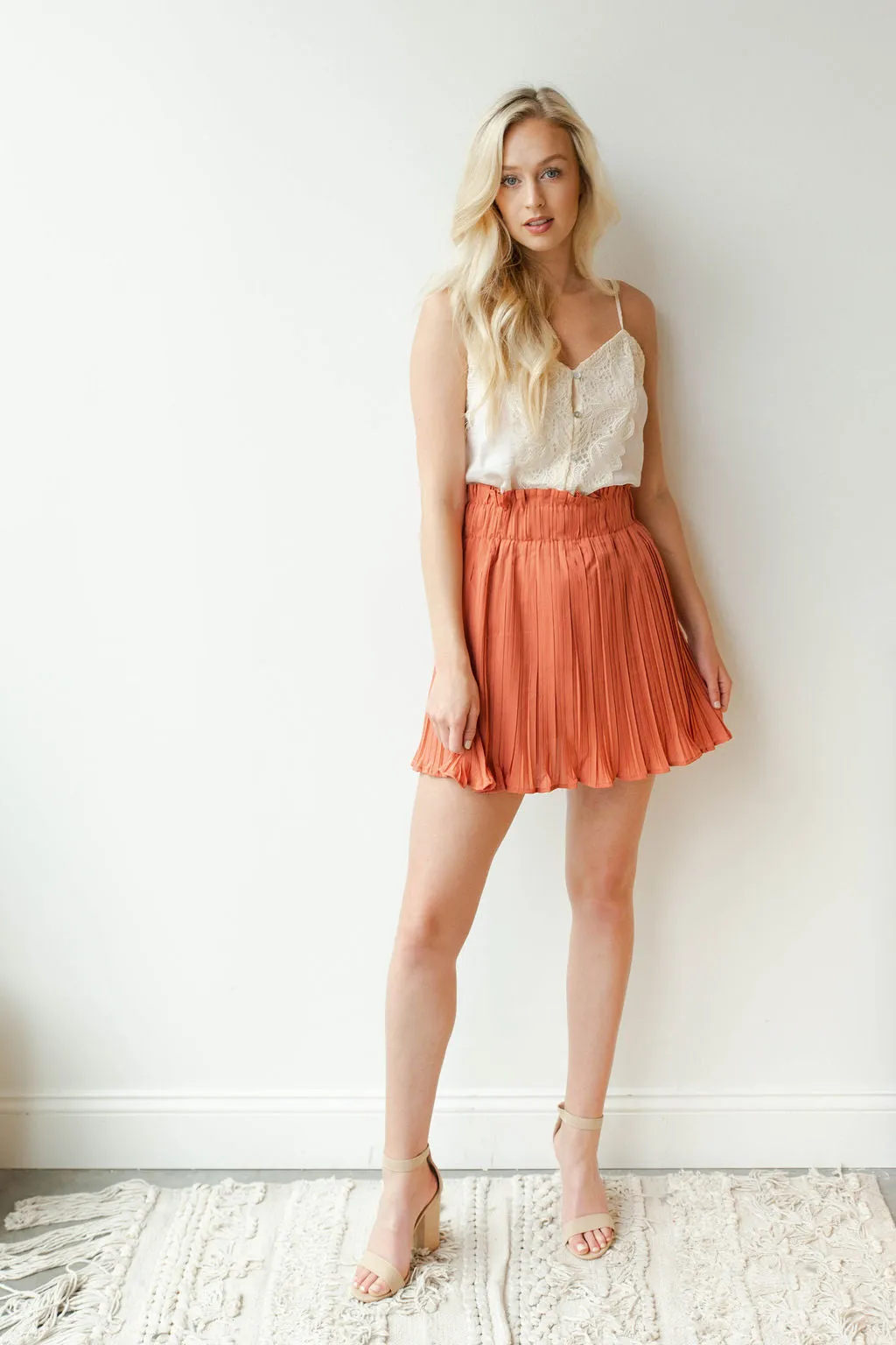 perfectly pleated skirt