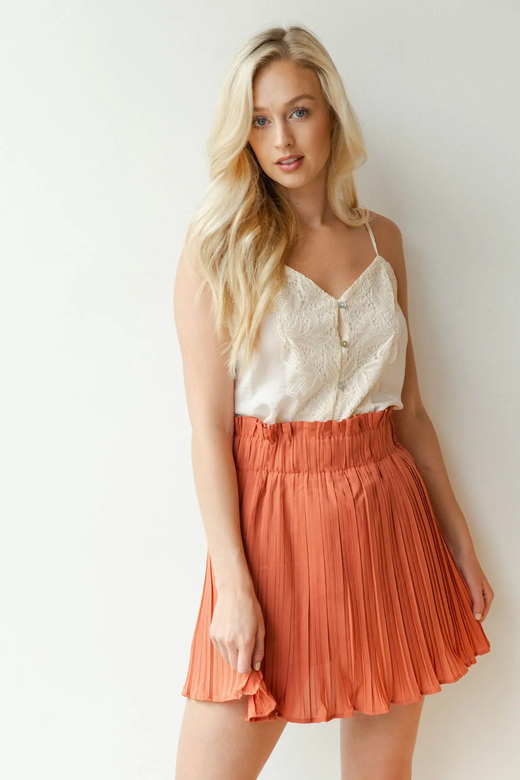 perfectly pleated skirt