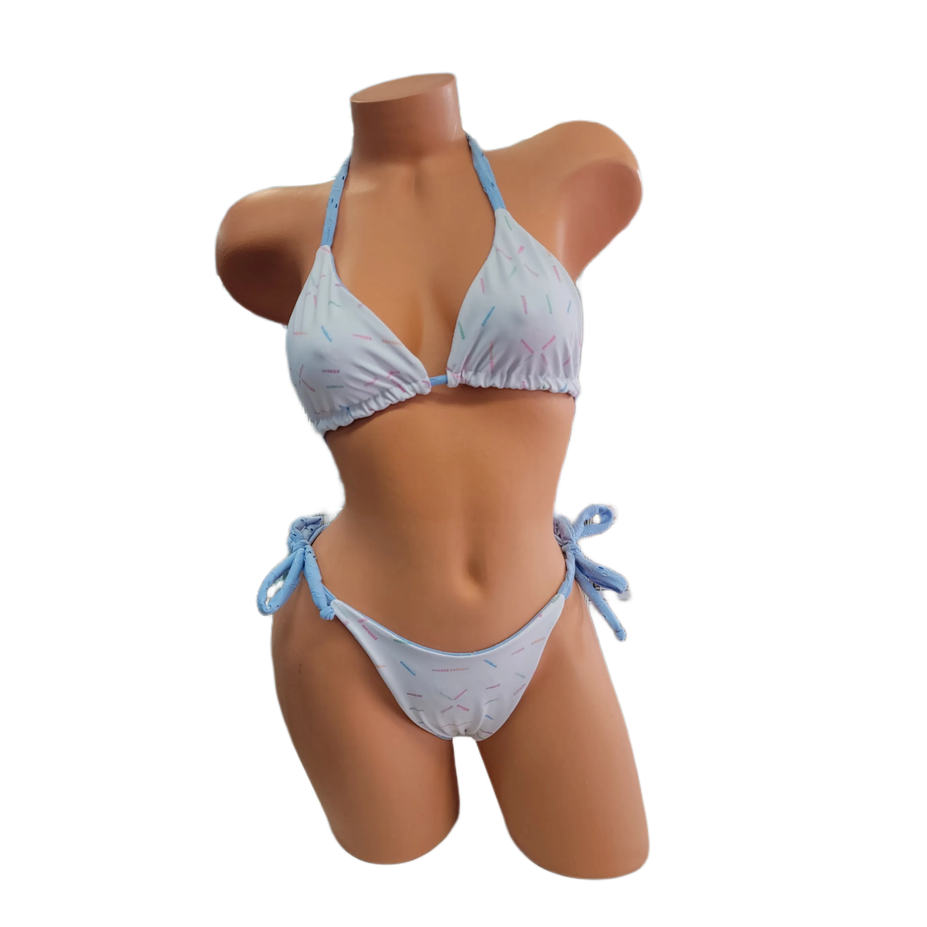 Poolside Pastel Bouquet Triangle Top