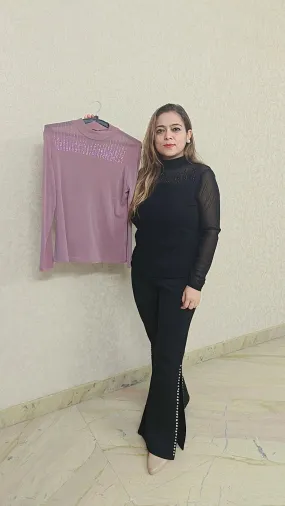 Power net strechable neck work top