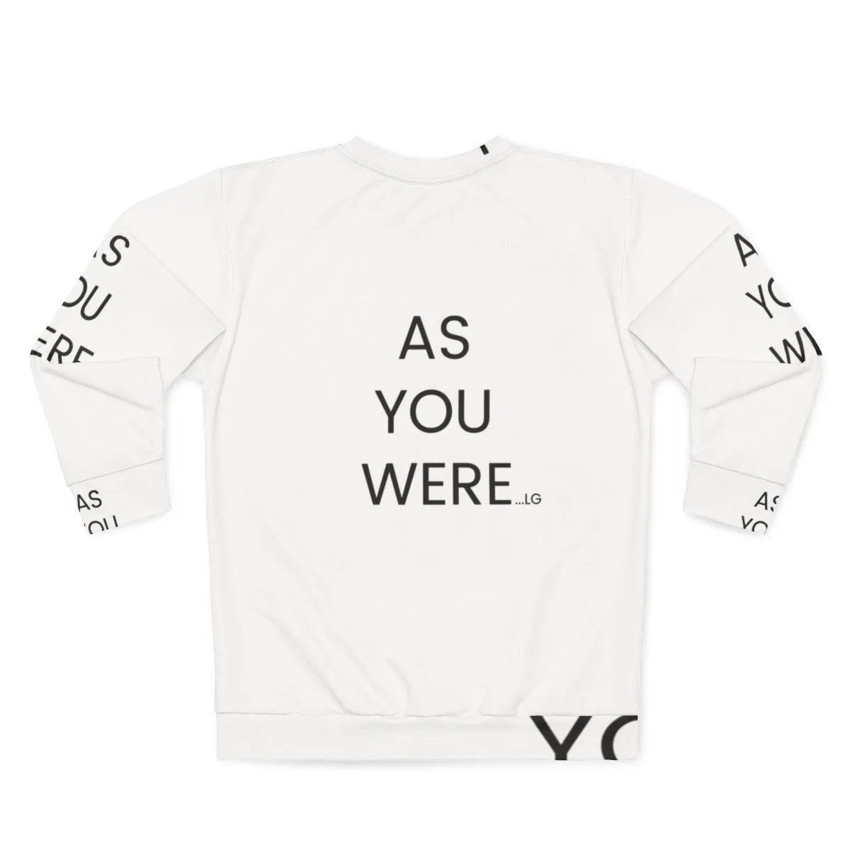 "Liam Gallagher As You Were Sweatshirt - Oasis Band Merch"