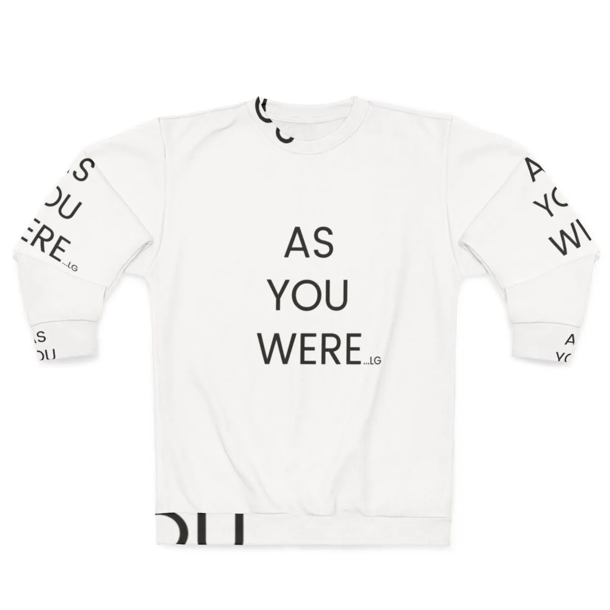 "Liam Gallagher As You Were Sweatshirt - Oasis Band Merch"