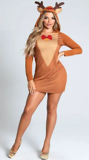 Reindeer T-Shirt Dress Costume