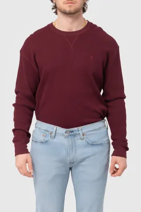 Reserve Thermal L/S Tee in Mahogany