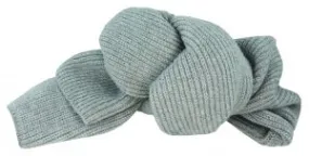 Rib Knit Scarf | Grey