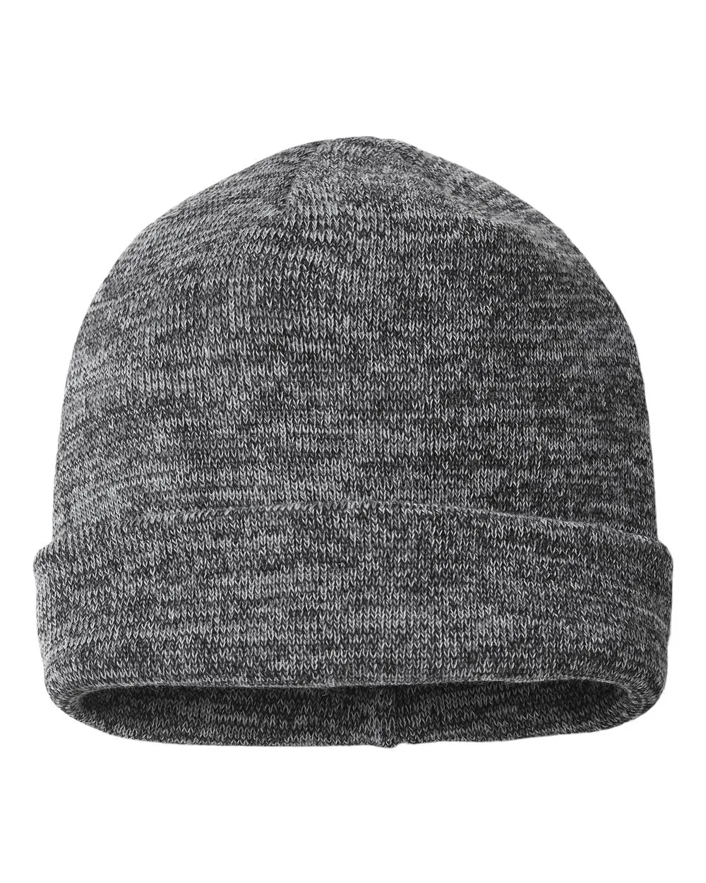 Richardson Custom Marled Beanies, Black/ Grey