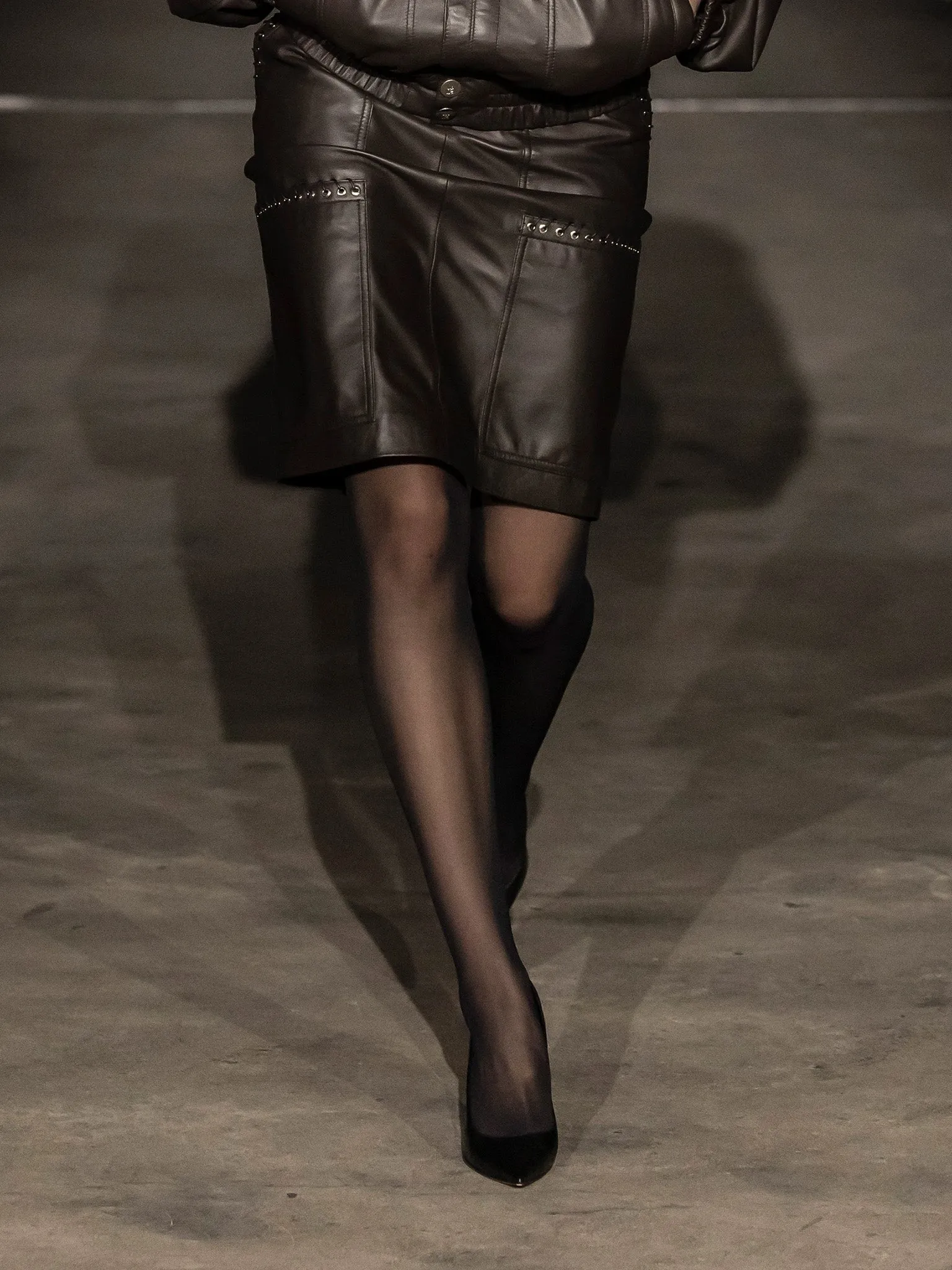 Ruth Skirt in Leather