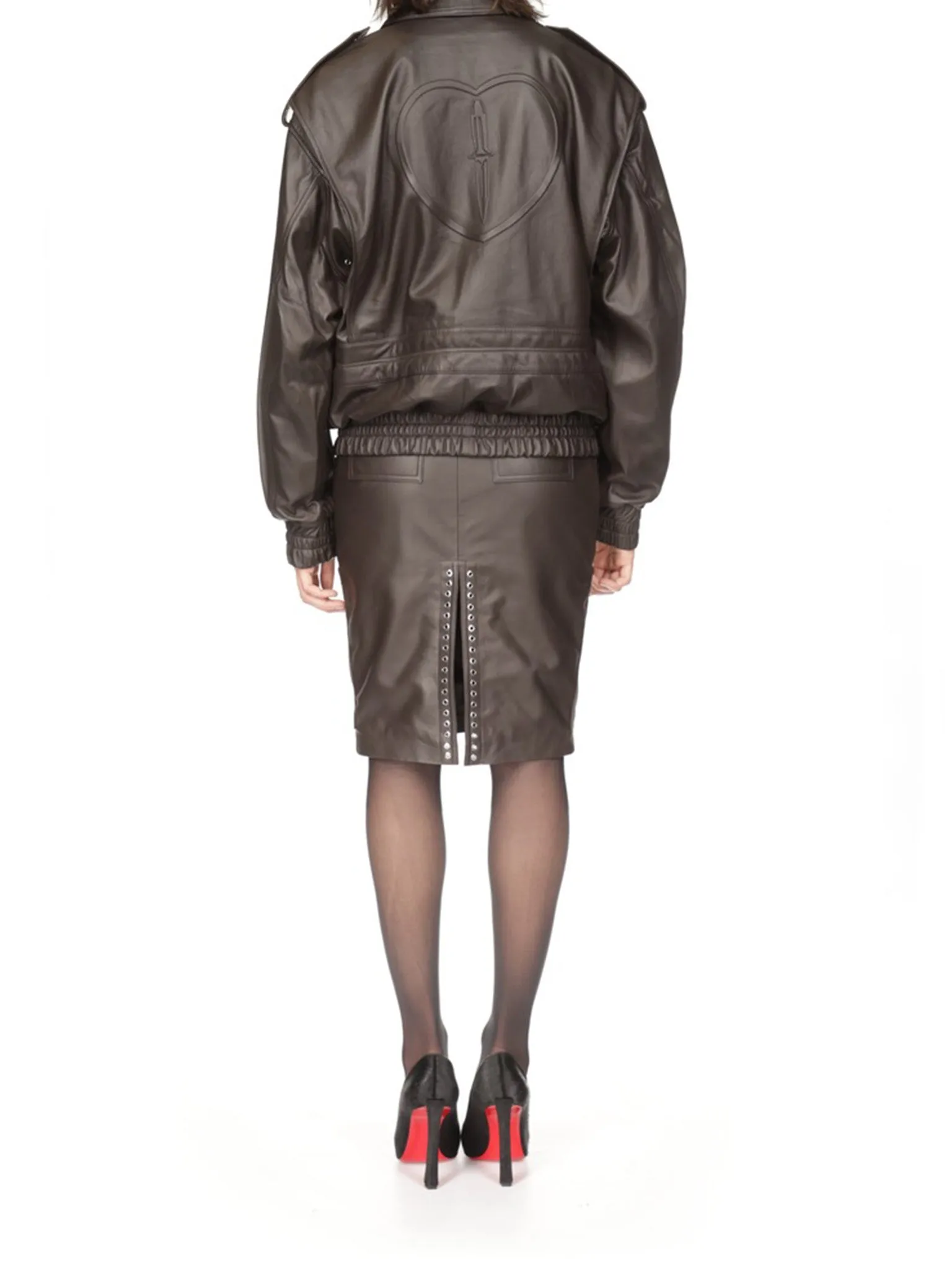 Ruth Skirt in Leather