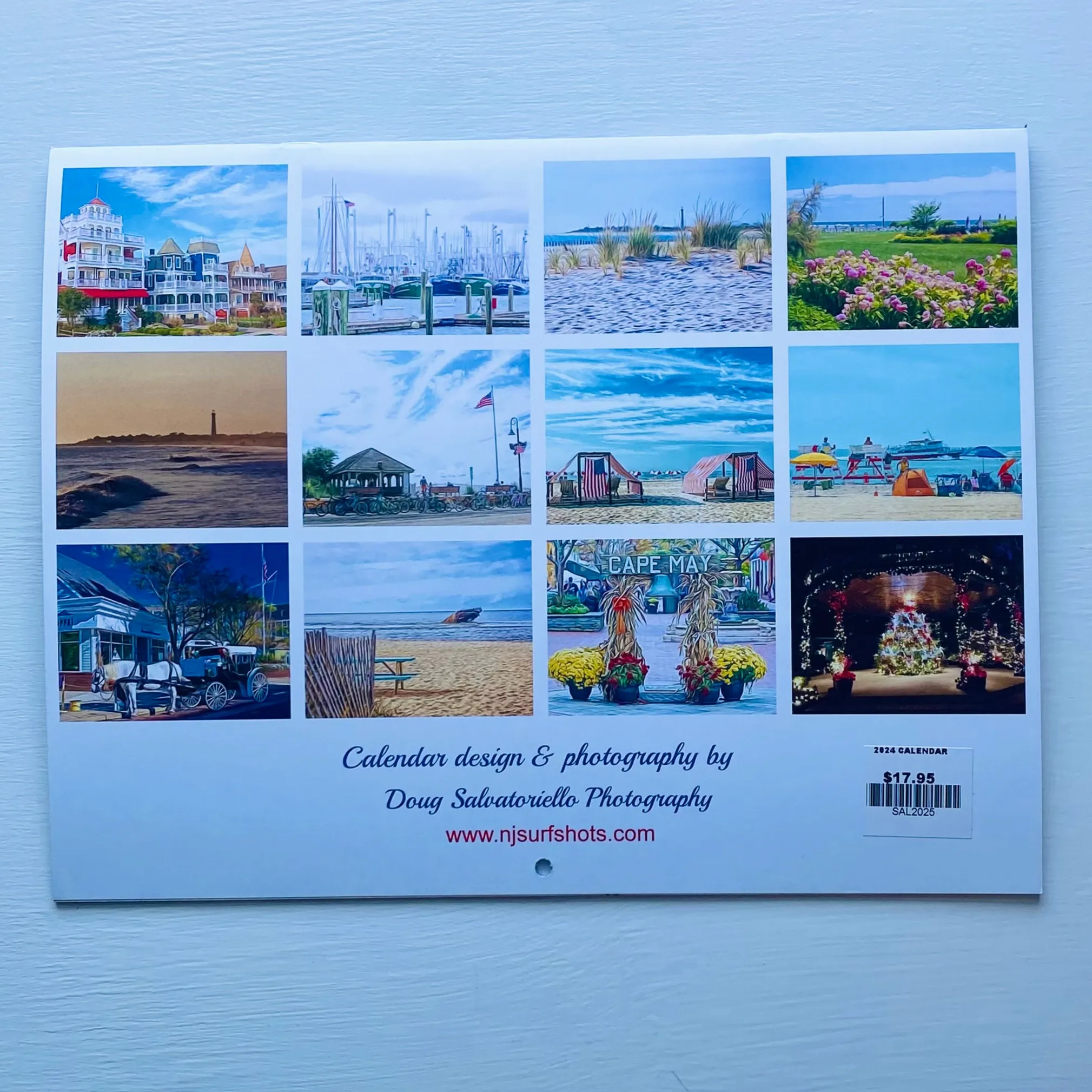 Sale - Doug Salvatoriello 2025 Cape May Calendar