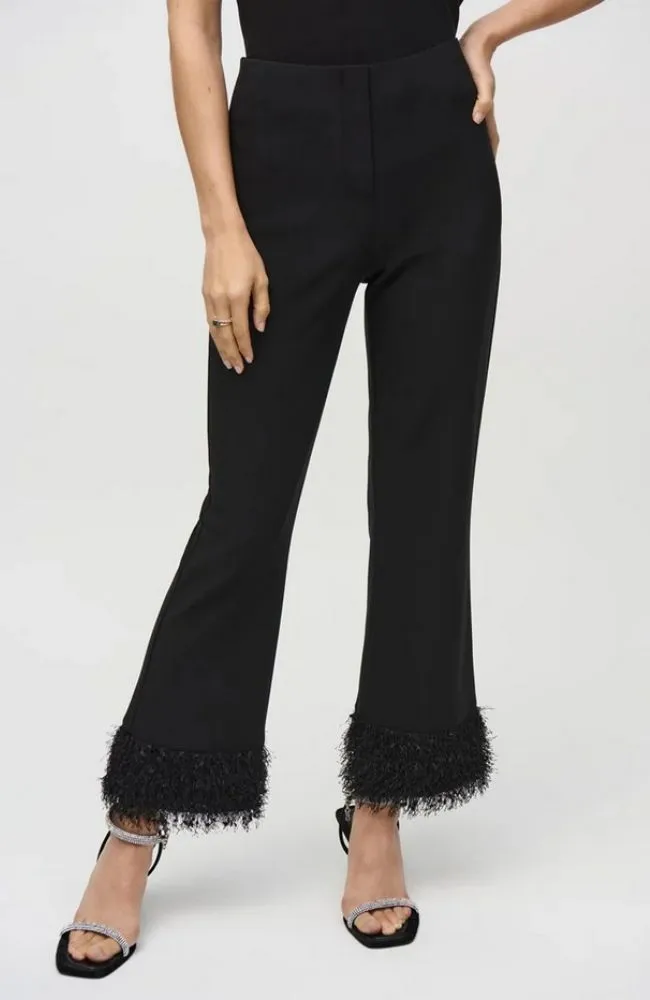 Silky Knit Flared Pants