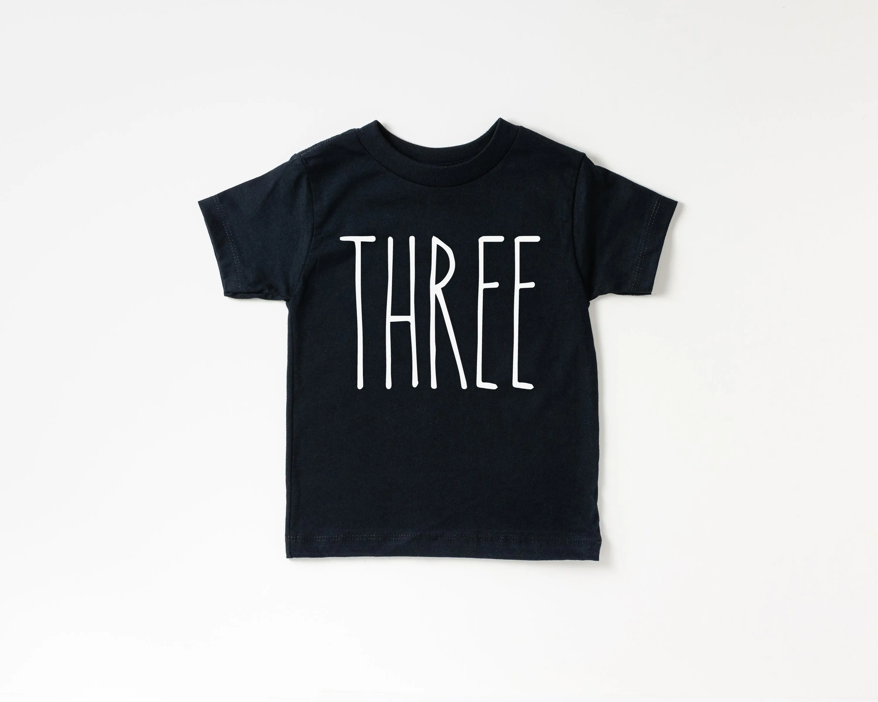 Skinny Three Birthday Shirt - Kids Tee