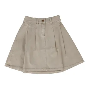 skirt pleated - taupe