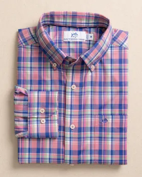 Southern Tide : Intercoastal CharlesFort Plaid Sport Shirt