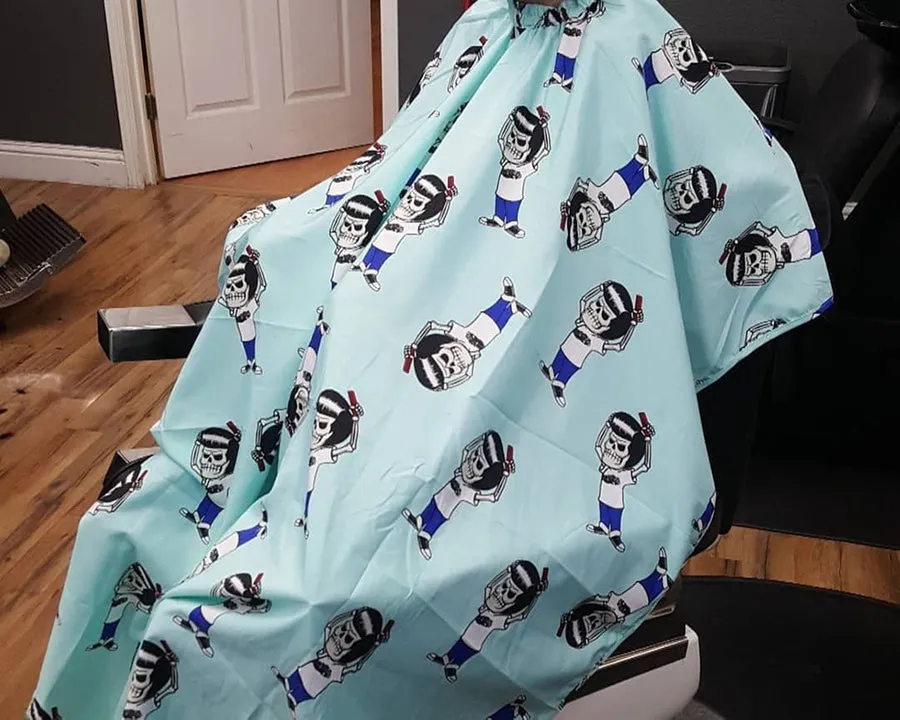 Suavecito Barber Cape for Kids - Suavecito Mascot (Blue or Pink)
