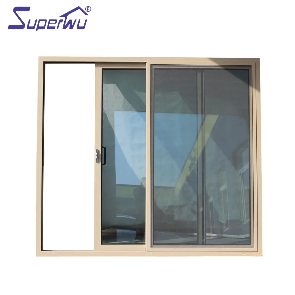 Superwu Door Gliding Thermal Prefabricated Screen Prices Factory Direct Supplier Superhouse Top Quality Aluminium Windows Doors Aluminum
