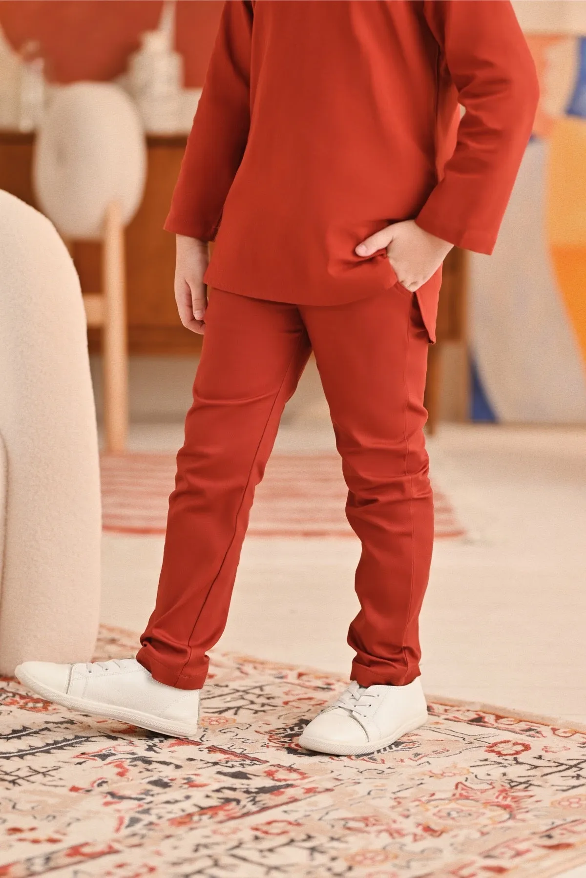 The Perfect Slim Fit Pants - Terracotta