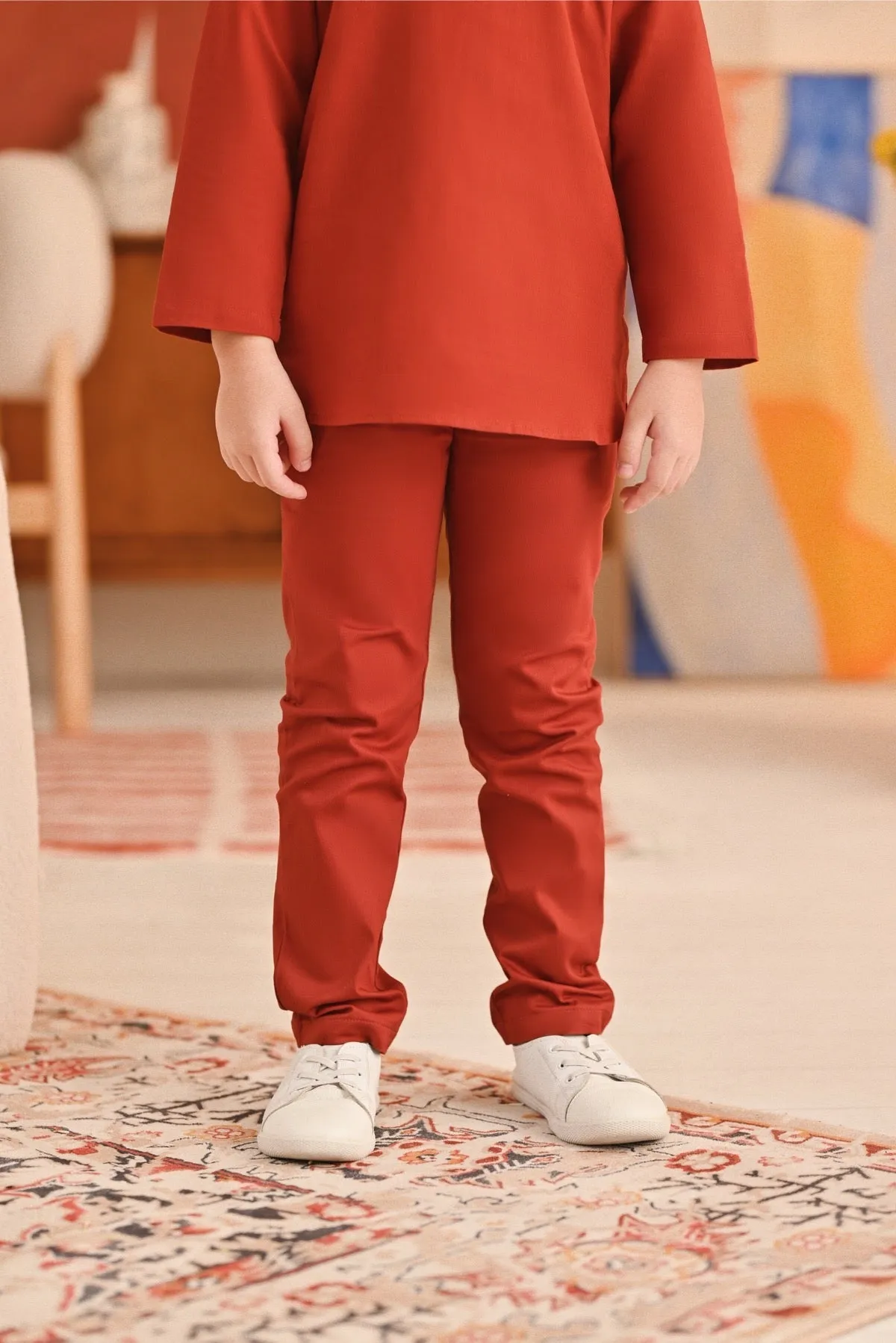 The Perfect Slim Fit Pants - Terracotta
