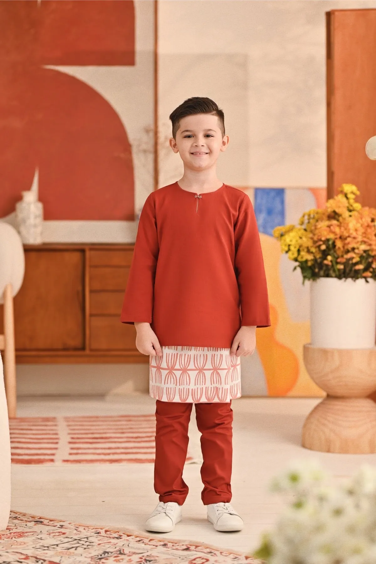 The Perfect Slim Fit Pants - Terracotta