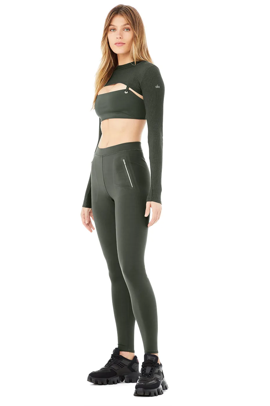 Thrill Seeker Bra, Shrug & Legging Set