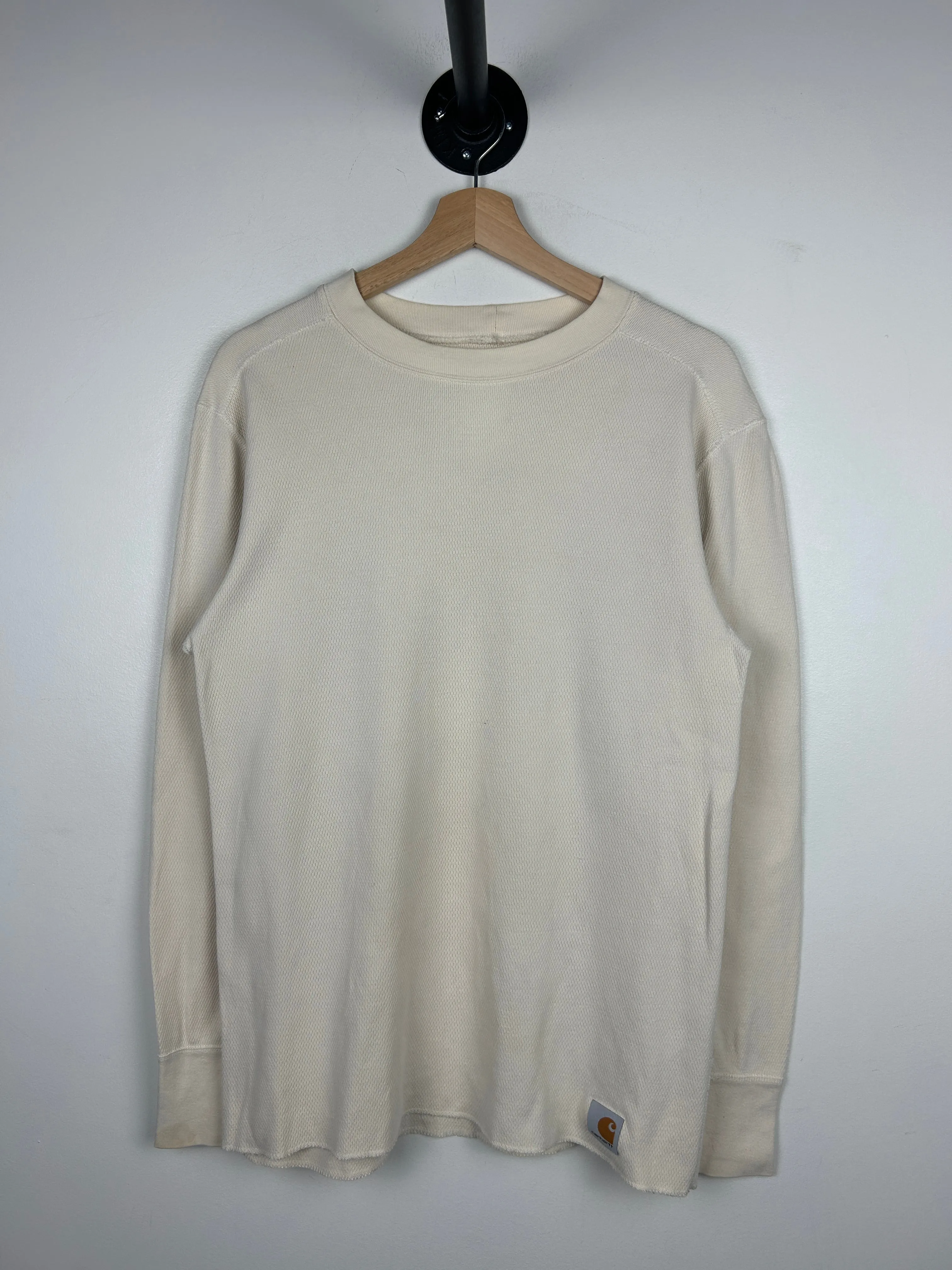 Vintage Carhartt Cream Thermal Long Sleeve