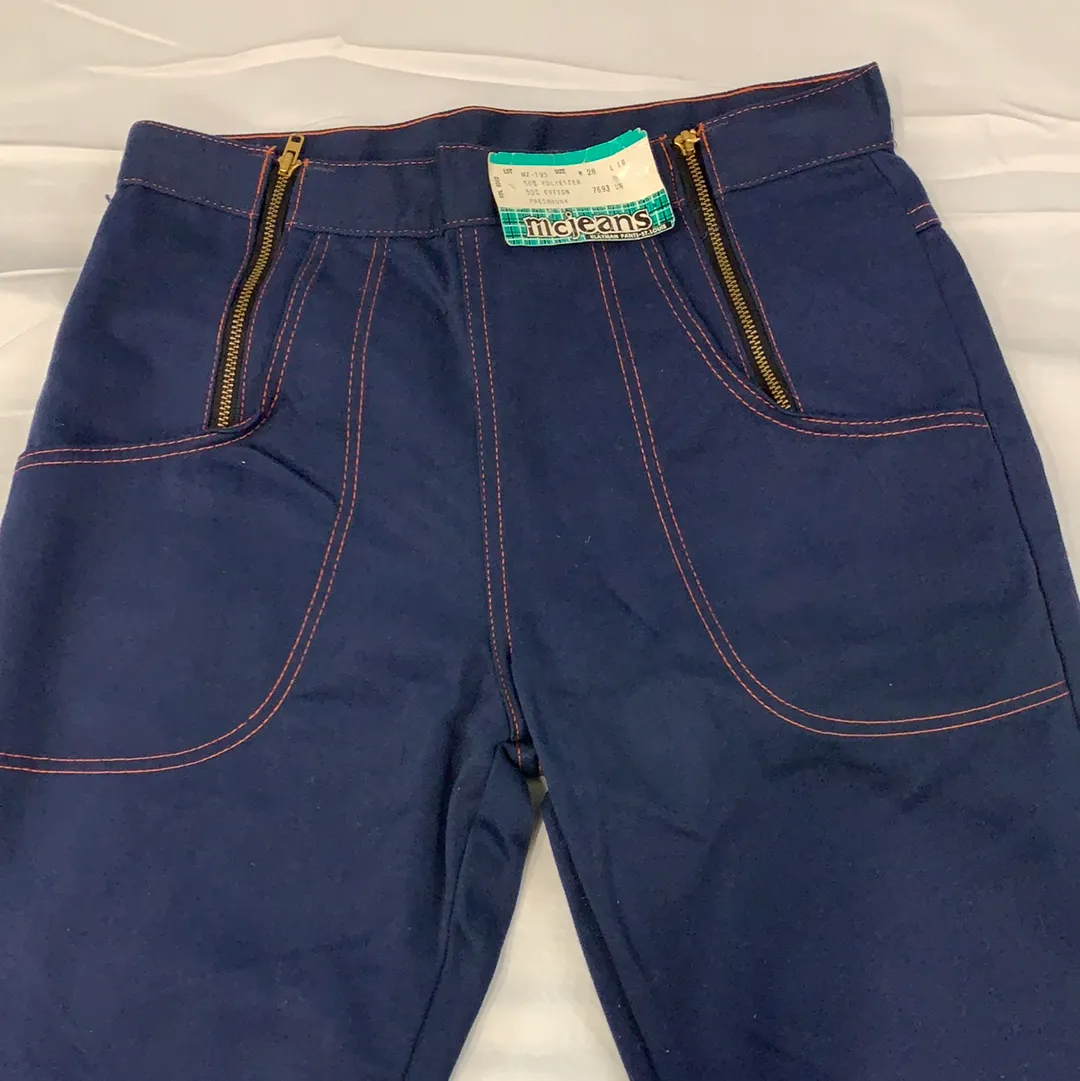 Vintage McJeans Bell Botton Flared Jeans - 28in