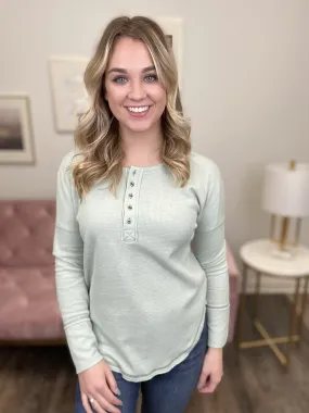 Waiting On You Patiently Long Sleeve Top