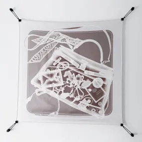 Wall scarf hanger kit