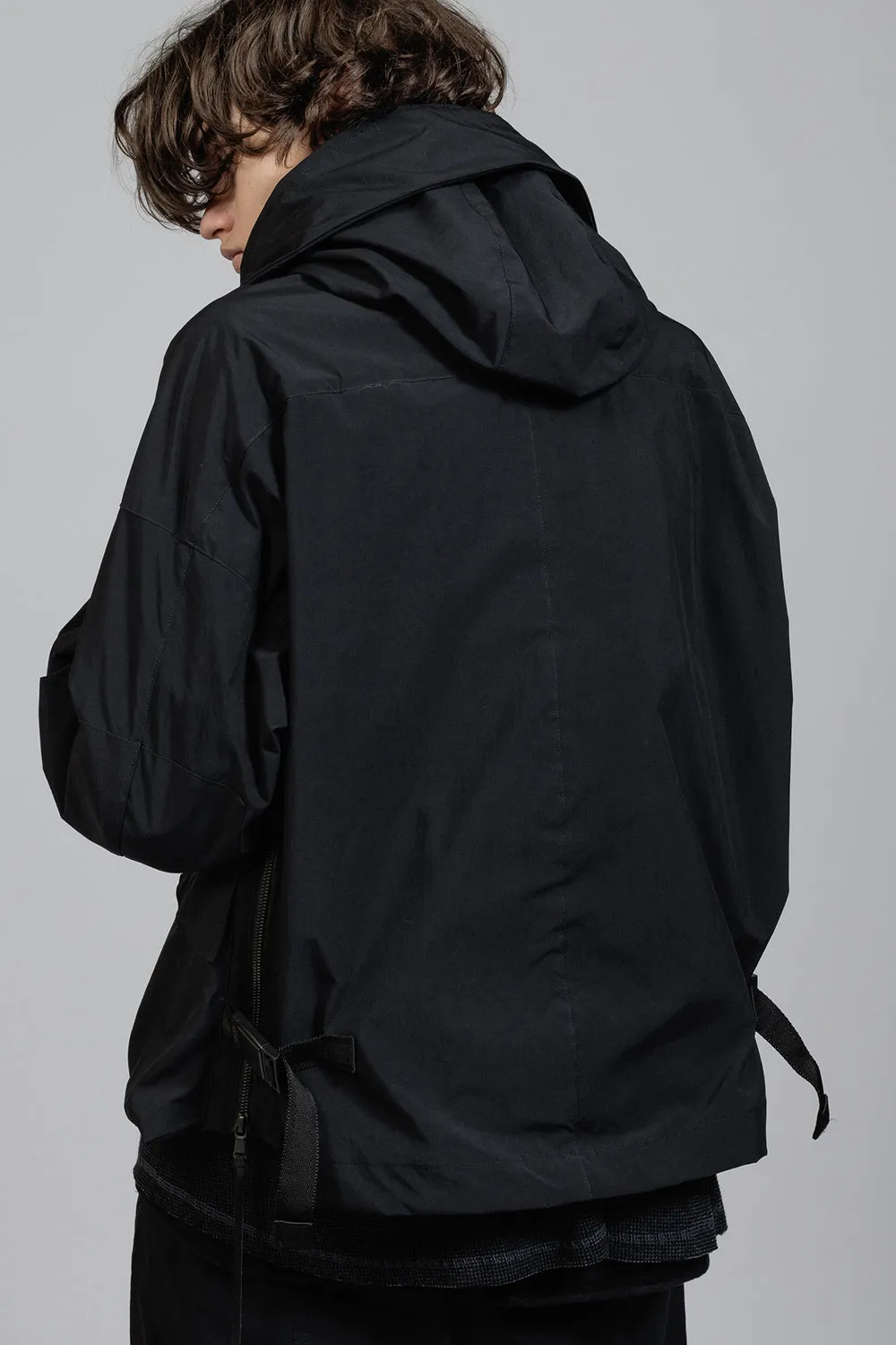 WATER REPELLENT HOODED JACKET