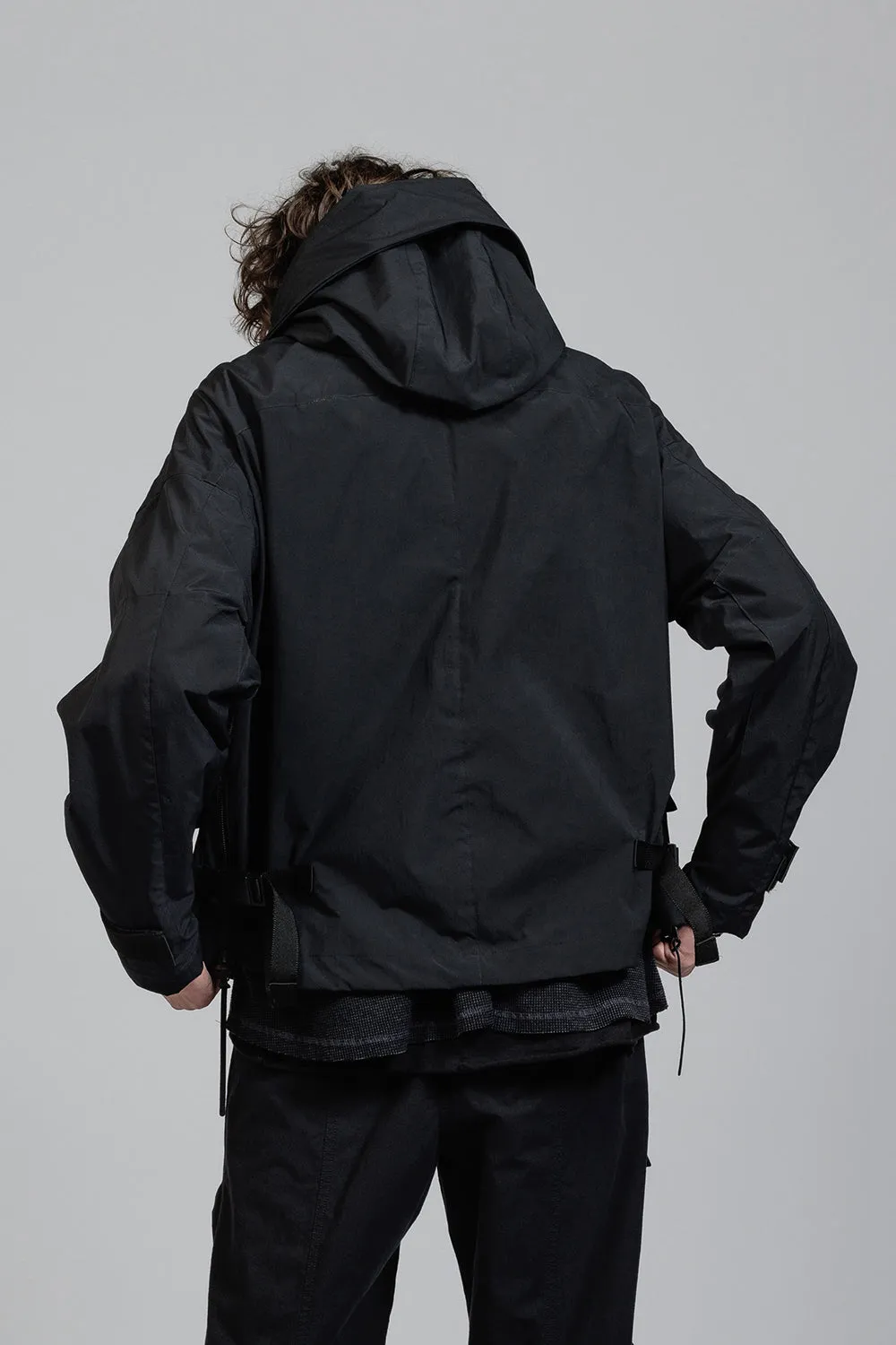 WATER REPELLENT HOODED JACKET