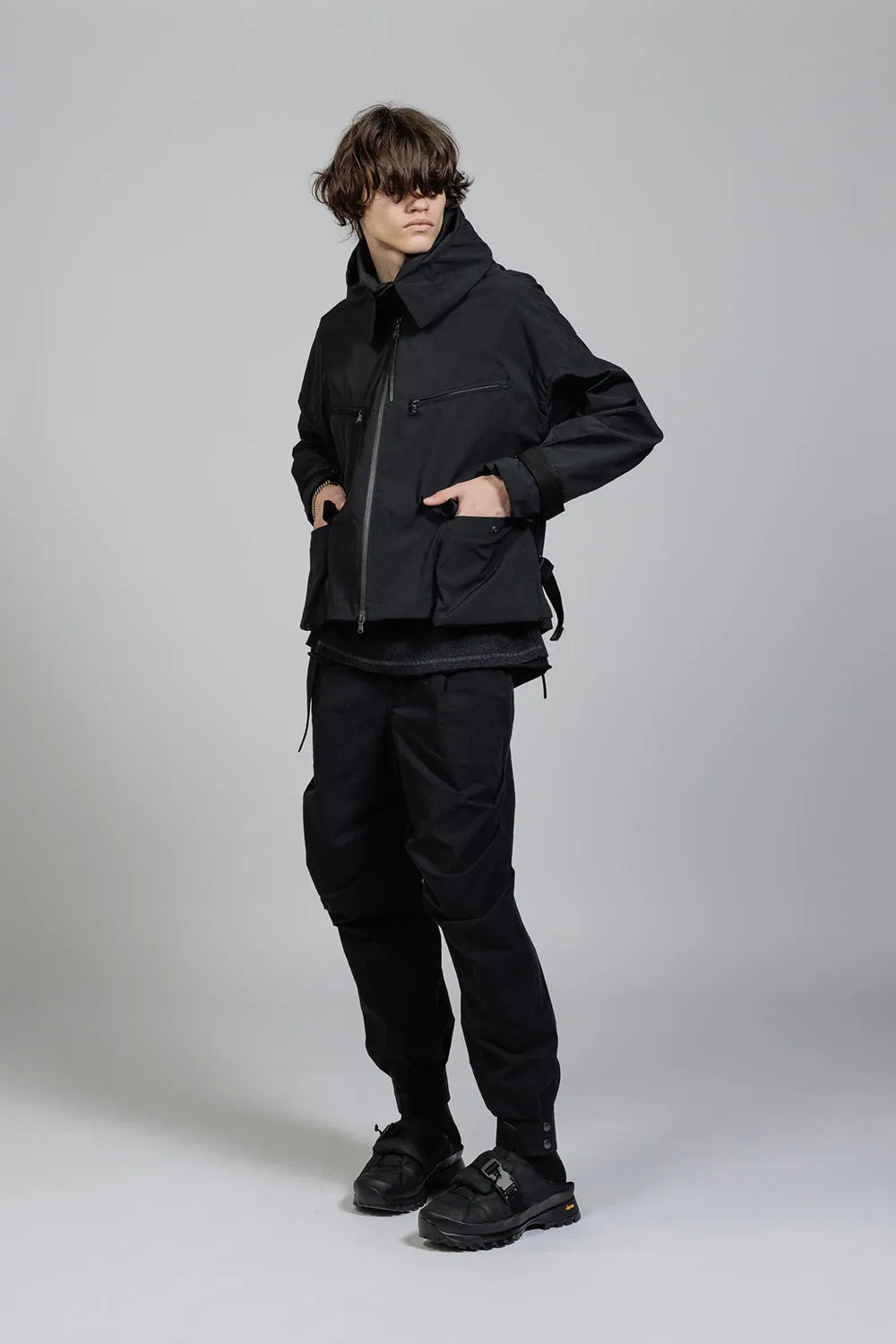 WATER REPELLENT HOODED JACKET