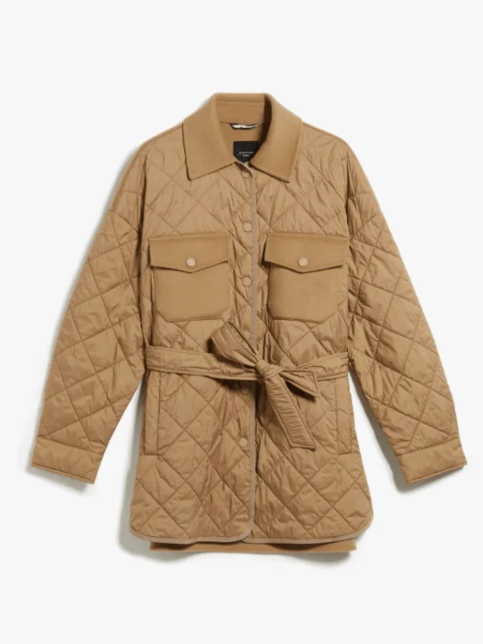 Weekend By Max Mara Paprica Quilted Jacket In Camel 2354860239 Col 012