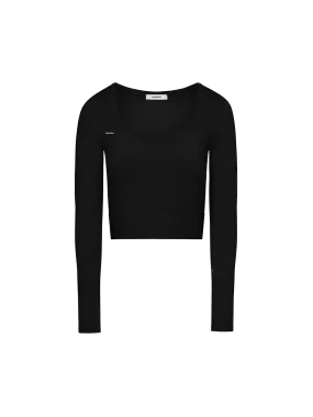 Women's Activewear 3.0 Crop Top—black
