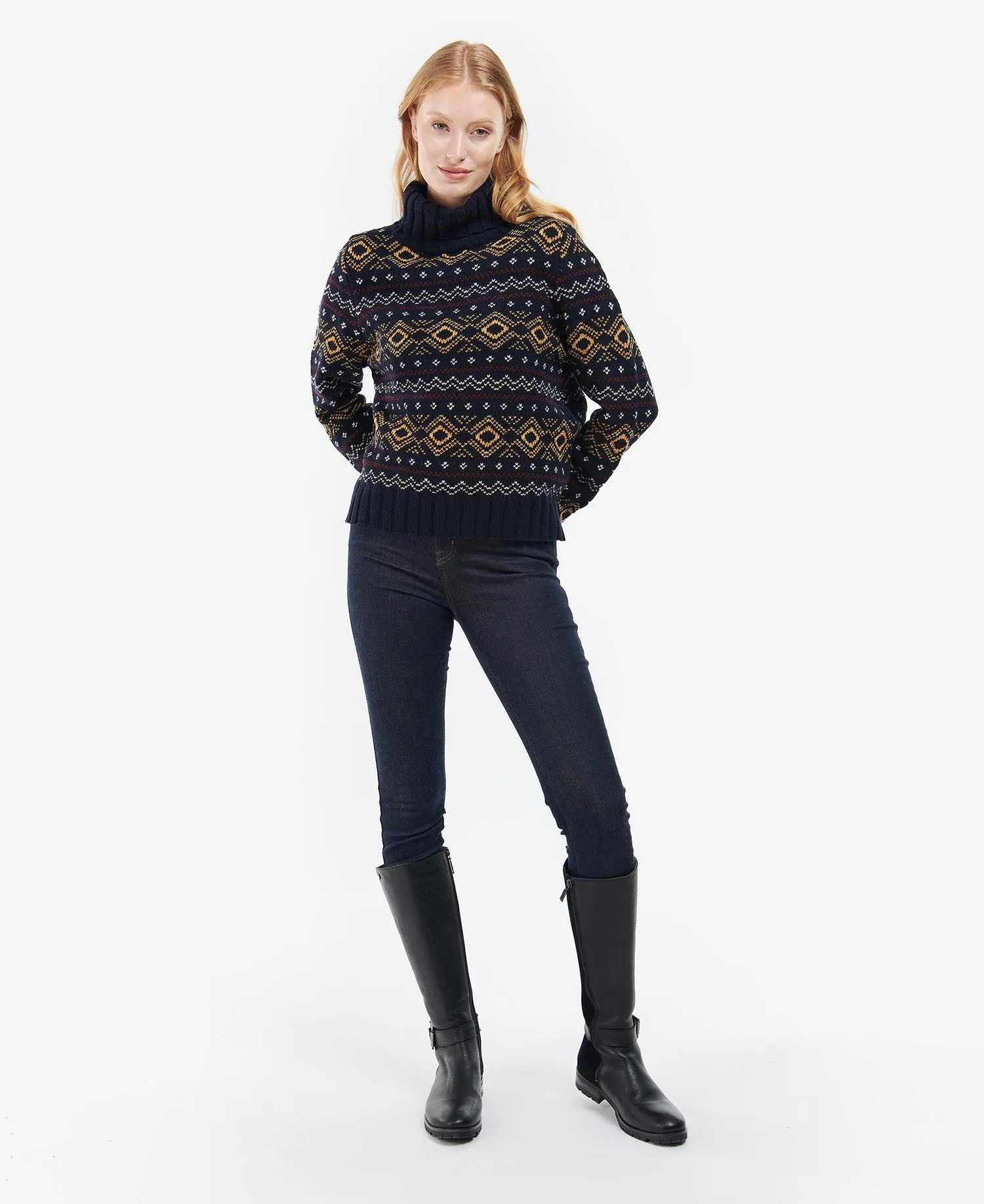 Women's Mallow Knit Sweatshirt - Navy