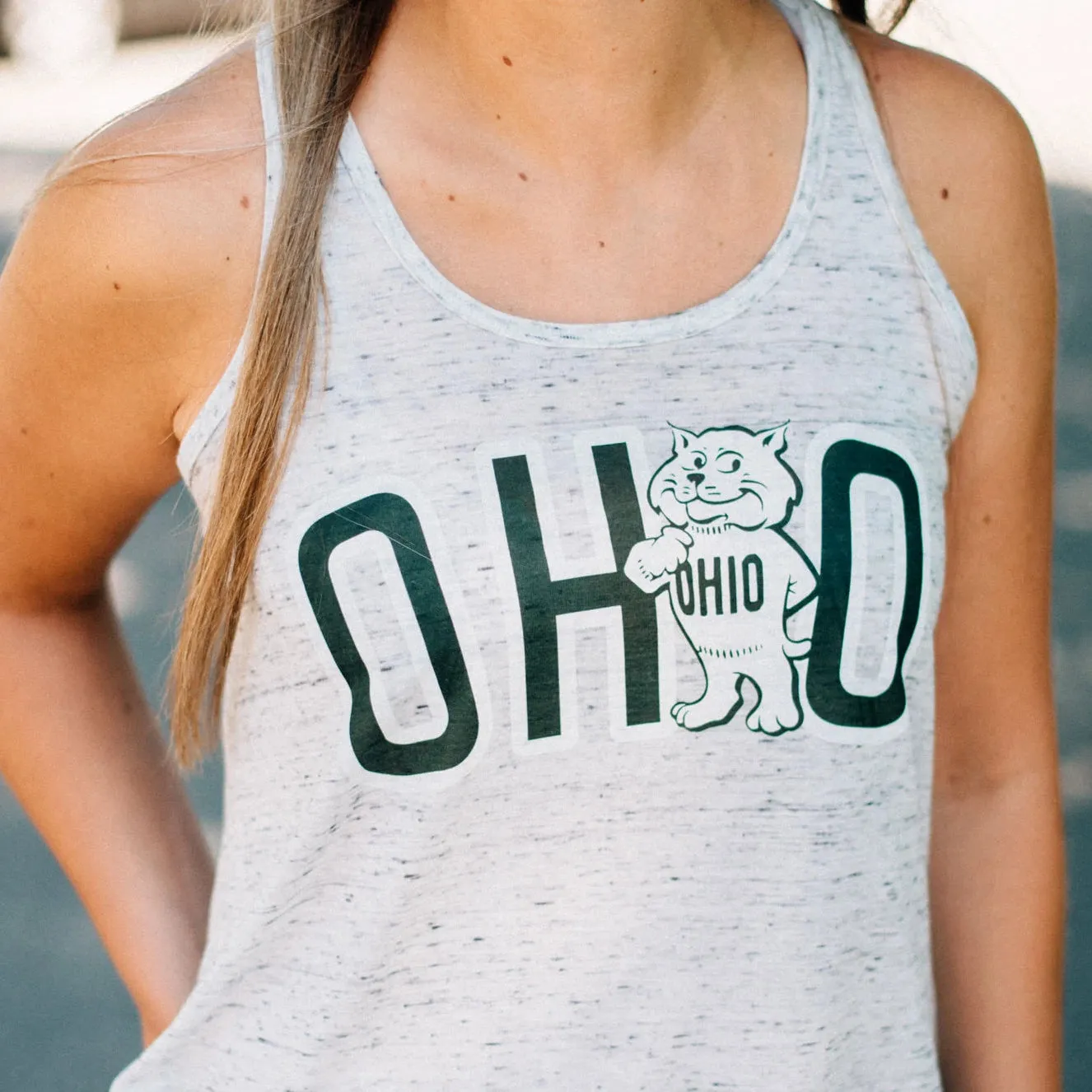 Women's Ohio Rufus Racerback Tank