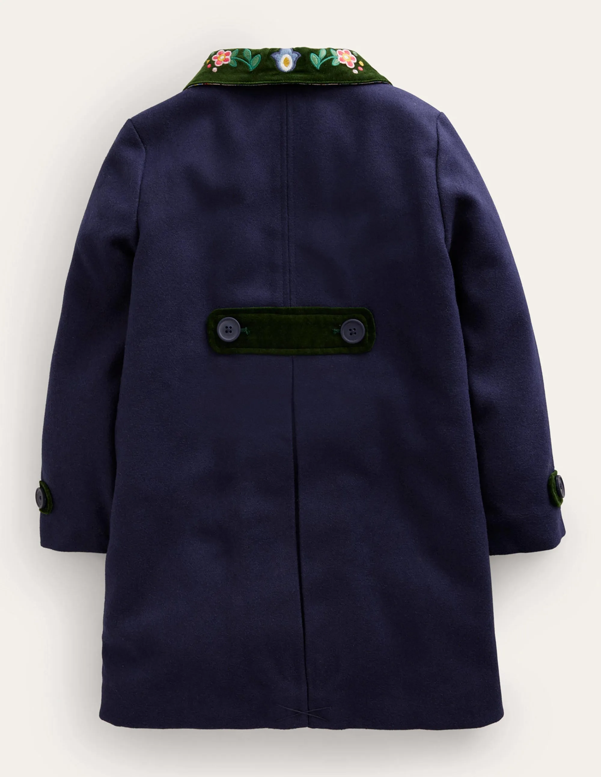 Wonderful Wool Blend Coat-French Navy
