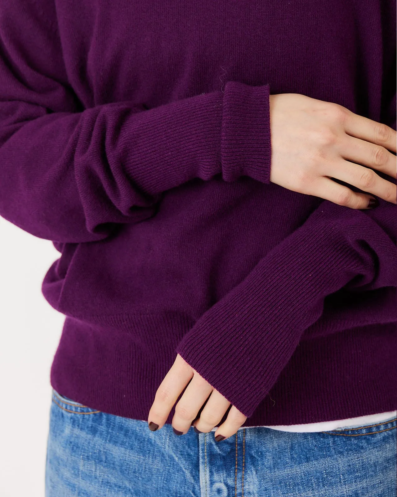 WOOL CASHMERE DADDY KNIT