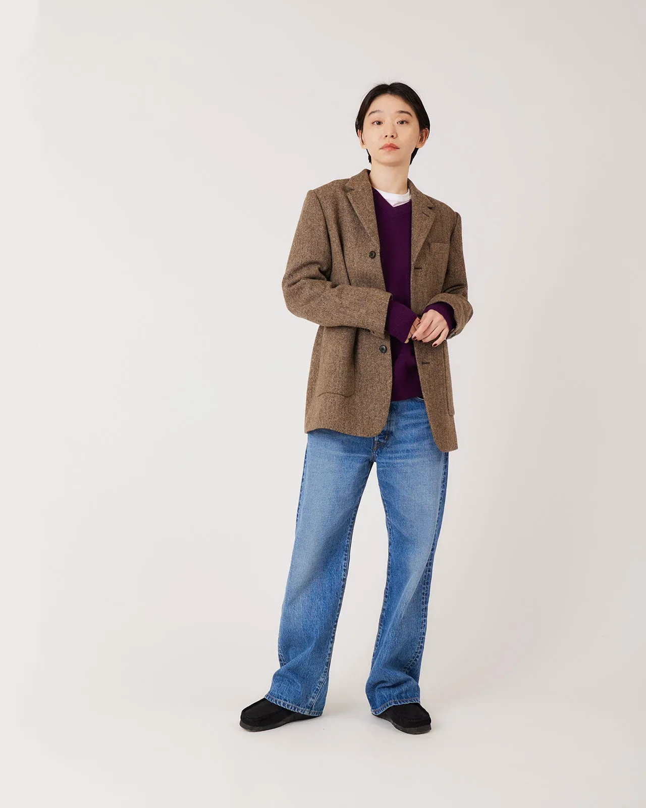 WOOL CASHMERE DADDY KNIT
