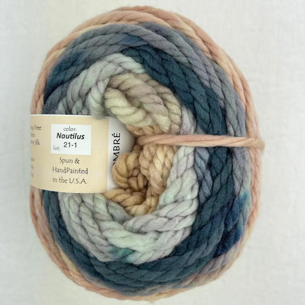 You Look Gradient Scarf Knitting Kit | Freia Handpaints Plush