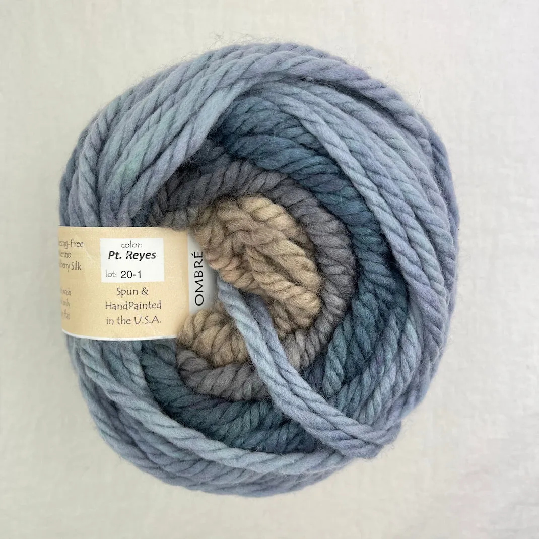 You Look Gradient Scarf Knitting Kit | Freia Handpaints Plush